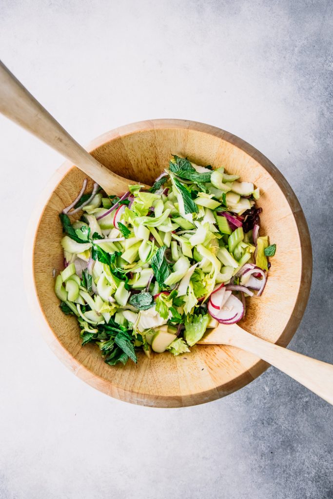 Crunchy Celery Apple Salad | Light, Crispy, Refreshing Fall Salad Recipe!