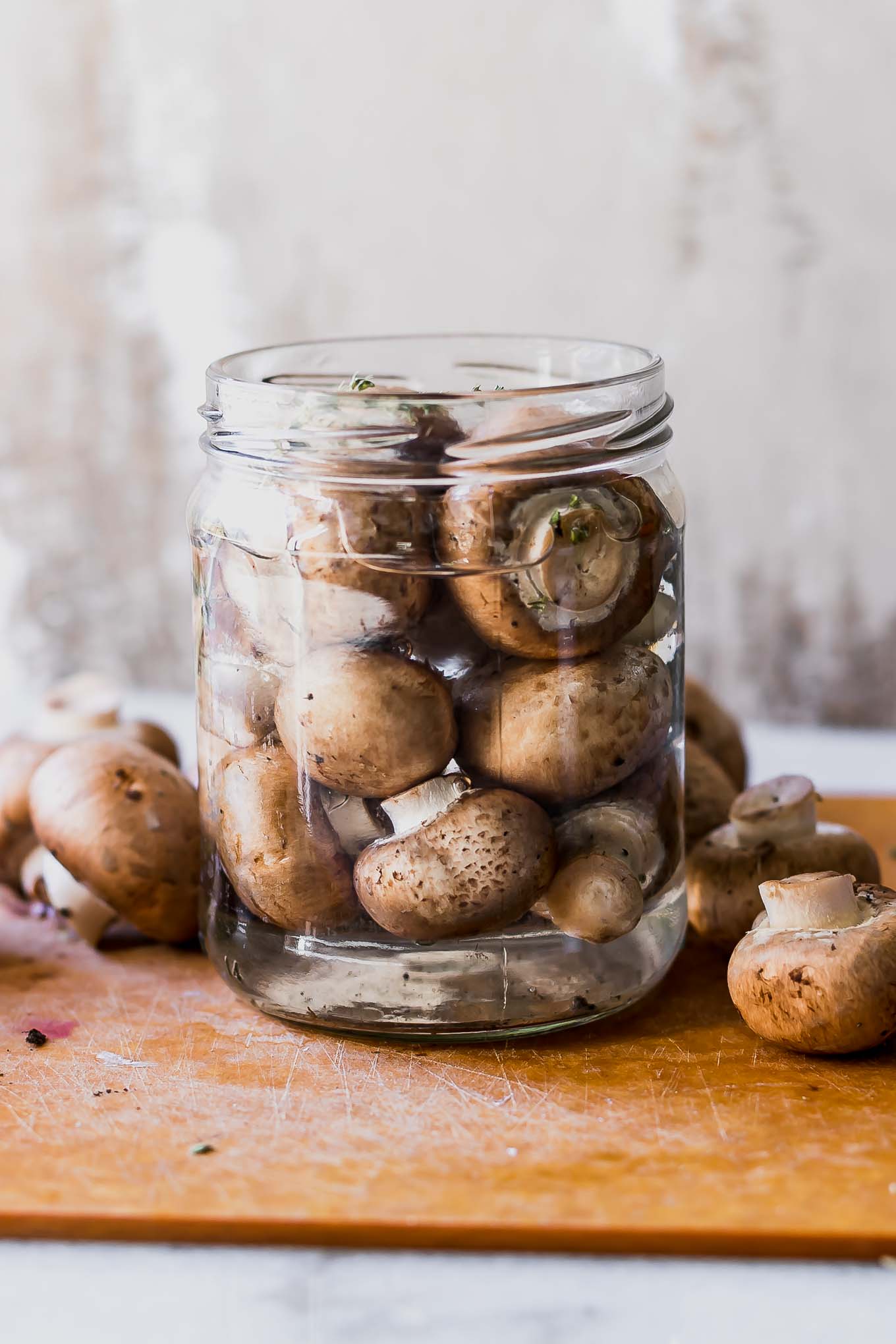 Quick Pickled Mushrooms ⋆ Easy Refrigerator Pickled Mushrooms!