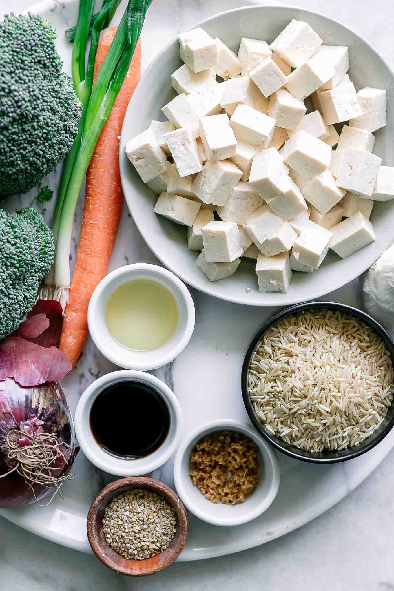 Crispy Tofu and Broccoli Rice Bowl ⋆ Fork in the Road