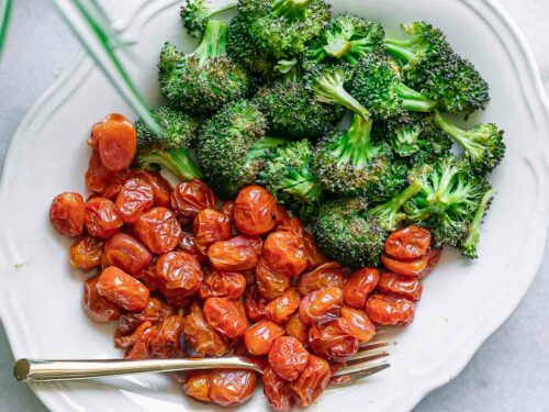 Broccoli and tomato meals